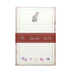 Japan Miki Takei Letter Set - Silver Tabby