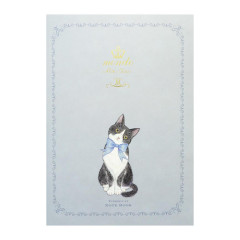 Japan Miki Takei A5 Notebook - Tuxedo Cat