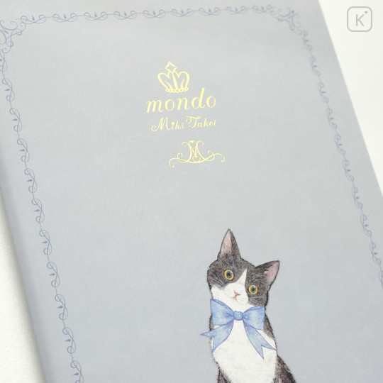 Japan Miki Takei A5 Notebook - Tuxedo Cat - 2