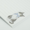 Japan Miki Takei A5 Notebook - Tuxedo Cat - 3