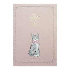 Japan Miki Takei A5 Notebook - Silver Tabby