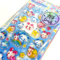 Japan Kamio Glowing Jewel Petit Drop Sticker - Puwa Puwa Pan-chan - 2