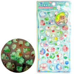 Japan Kamio Glowing Jewel Petit Drop Sticker - Shuganon