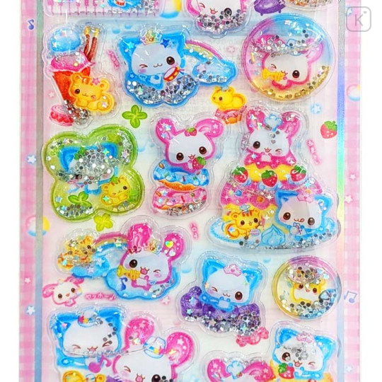 Japan Kamio Puffy Bubble Seal - Happy March - 2