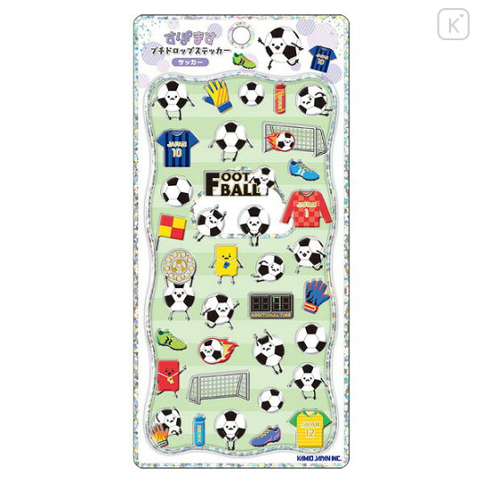 Japan Kamio Petit Drop Sticker - Soccer - 1
