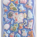 Japan Disney Flocky Drop Sticker - Moomin : Mix - 2