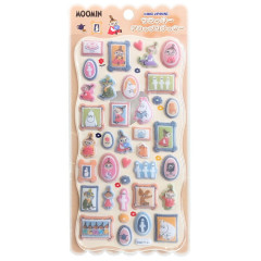 Japan Disney Flocky Drop Sticker - Moomin : Frame
