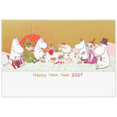 Japan Moomin New Year Card Set - Moomin : Sheep 2027