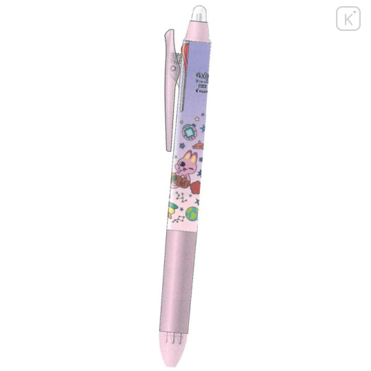 Japan Tamagotchi FriXion Ball 3 Slim Multi Color Erasable Gel Pen - Pink - 1