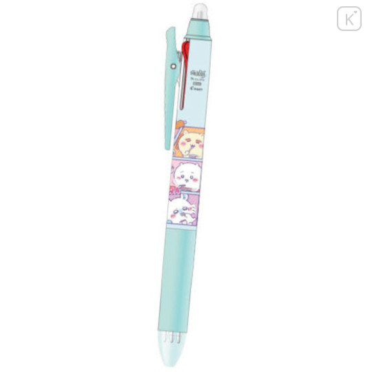 Japan Chiikawa FriXion Ball 3 Slim Multi Color Erasable Gel Pen - Chiikawa : Mealtime - 1