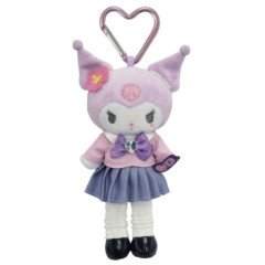 Japan Sanrio Style Up Mascot - Kuromi : Retro Heisei Kogal