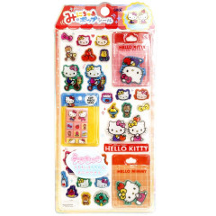 Japan Sanrio Miniature Pop Sticker - Hello Kitty & Mimmy
