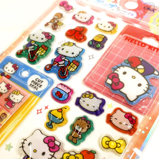 Japan Sanrio Miniature Pop Sticker - Hello Kitty & Mimmy - 2