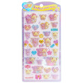Japan Monchhichi Uruchuru Pop Seal - Monchhichi-chan & Monchhichi-kun : Sweet Lollipop - 1