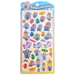Japan Minions Uruchuru Pop Seal - Minions