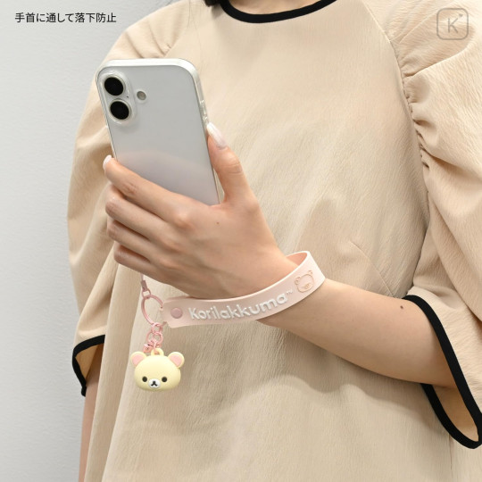 Japan San-X 3D Mascot Hand Strap - Korilakkuma - 3