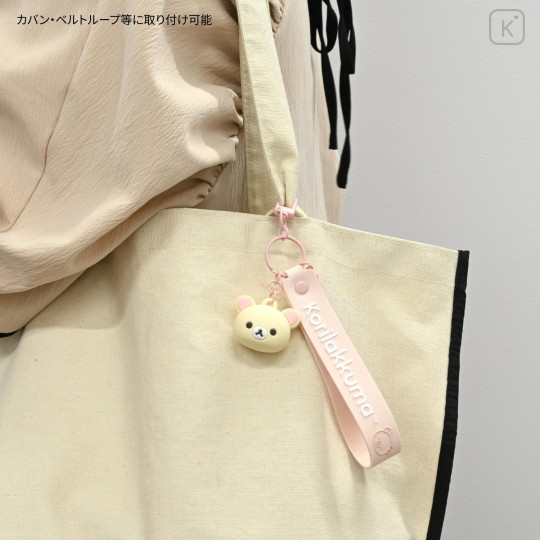 Japan San-X 3D Mascot Hand Strap - Korilakkuma - 4