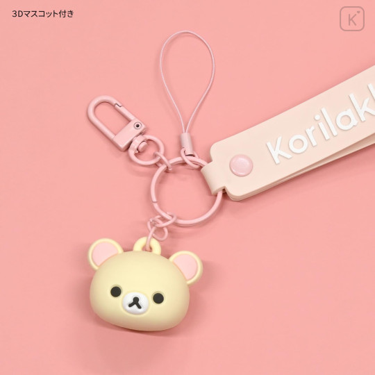 Japan San-X 3D Mascot Hand Strap - Korilakkuma - 5