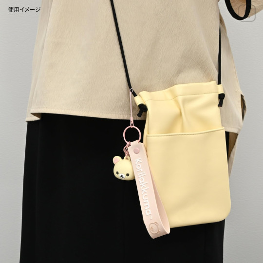 Japan San-X 3D Mascot Hand Strap - Korilakkuma - 6