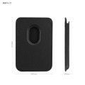 Japan San-X MagSafe Card Wallet - Rilakkuma : Black - 2