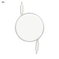 Japan San-X PD60W USB Type-C Retractable Cable - Rilakkuma : Blue - 2