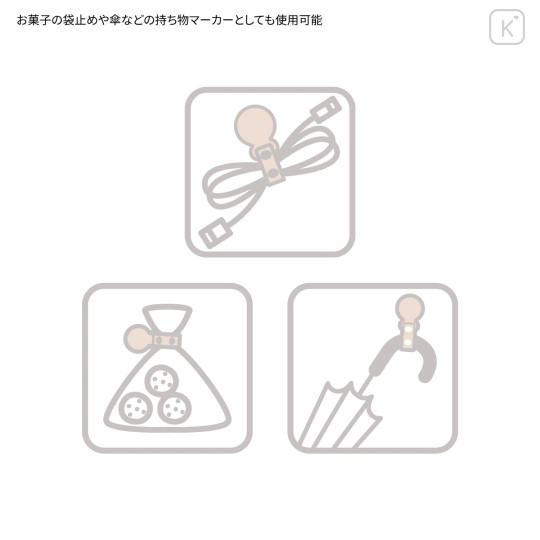 Japan San-X Cable Band Set - Sumikko Gurashi : Shirokuma Polar Bear - 4
