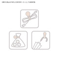 Japan San-X Cable Band Set - Sumikko Gurashi : Shirokuma Polar Bear - 4