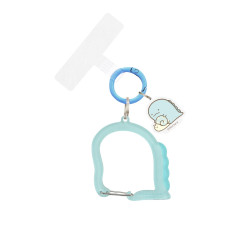 Japan San-X Multi Ring Plus with Clear Carabiner - Sumikko Gurashi : Tokage Dinosaur Lizard