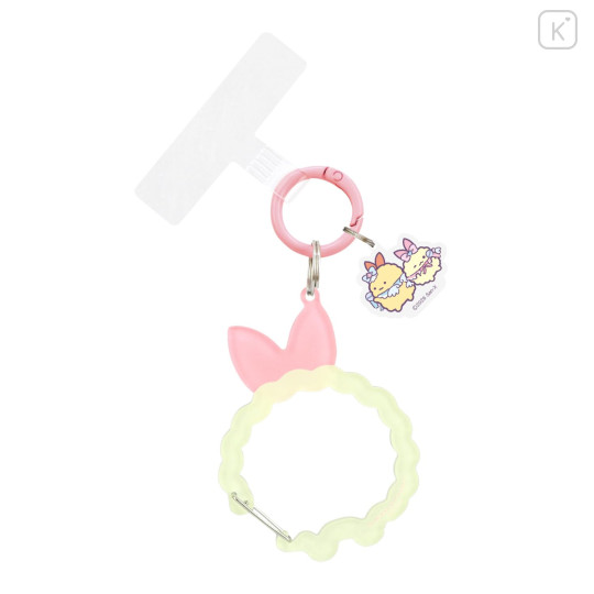 Japan San-X Multi Ring Plus with Clear Carabiner - Sumikko Gurashi : Ebifurai no Shippo Shrimp Tempura Tail - 1