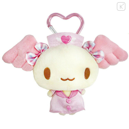 Japan Sanrio Mascot Holder - Cinnamoroll : Cinnamo Angel Friend Azuki - 1