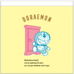 Japan Doraemon Square Memo - Anywhere Door Yellow