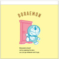 Japan Doraemon Square Memo - Anywhere Door Yellow - 1