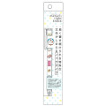 Japan Doraemon Metacil Light Knock Pencil - Doraemon : Funny Face White - 1