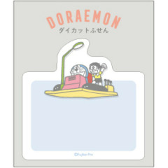 Japan Doraemon Die-Cut Sticky Notes - Doraemon : Time Machine
