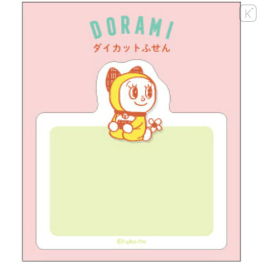 Japan Doraemon Die-Cut Sticky Notes - Doraemon : Sister Dorami - 1