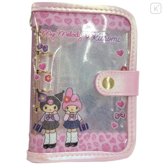 Japan Sanrio Seal Binder - Kuromi & My Melody : Gogo Gal Collection Style Up Tan Sunburned - 1