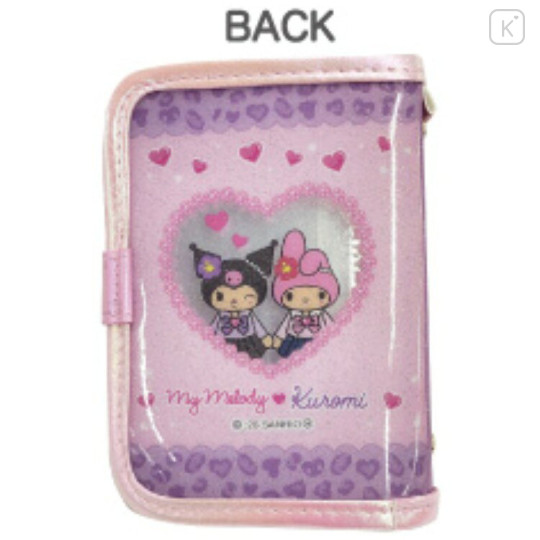 Japan Sanrio Seal Binder - Kuromi & My Melody : Gogo Gal Collection Style Up Tan Sunburned - 2