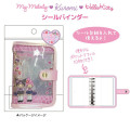 Japan Sanrio Seal Binder - Kuromi & My Melody : Gogo Gal Collection Style Up Tan Sunburned - 3