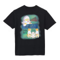 Japan Mofusand T-Shirt (XL) - Horror Shark Cat Black - 1
