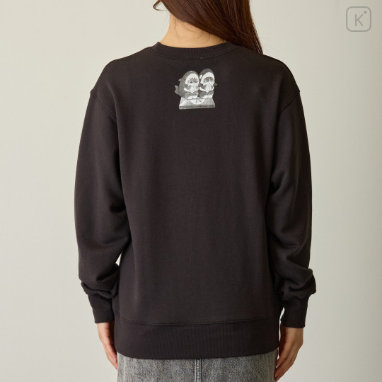 Japan Mofusand Sweatshirt (M) - Cat Wild Scream Black - 6