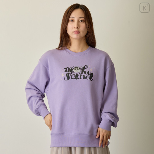 Japan Mofusand Sweatshirt (L) - Shadow Cat Purple - 2