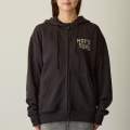 Japan Mofusand Zip Hoodie (M) - Staring Cat Black - 6