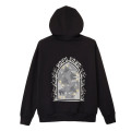 Japan Mofusand Zip Hoodie (L) - Staring Cat Black - 1