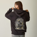 Japan Mofusand Zip Hoodie (L) - Staring Cat Black - 4