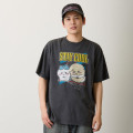 Japan Chiikawa T-Shirt (L) - Hachiware & Rakko : Stay Cool Sumi Black - 3