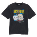 Japan Chiikawa T-Shirt (XL) - Hachiware & Rakko : Stay Cool Sumi Black - 1