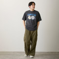 Japan Chiikawa T-Shirt (M) - Chiikawa & Usagi : Turn It Up Sumi Black - 2