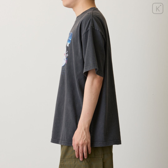 Japan Chiikawa T-Shirt (M) - Chiikawa & Usagi : Turn It Up Sumi Black - 5