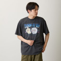 Japan Chiikawa T-Shirt (L) - Chiikawa & Usagi : Turn It Up Sumi Black - 3
