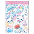 Japan Kamio Mini Notepad - Pukupuku Awawa-chan : Heisei Retro Candy - 1